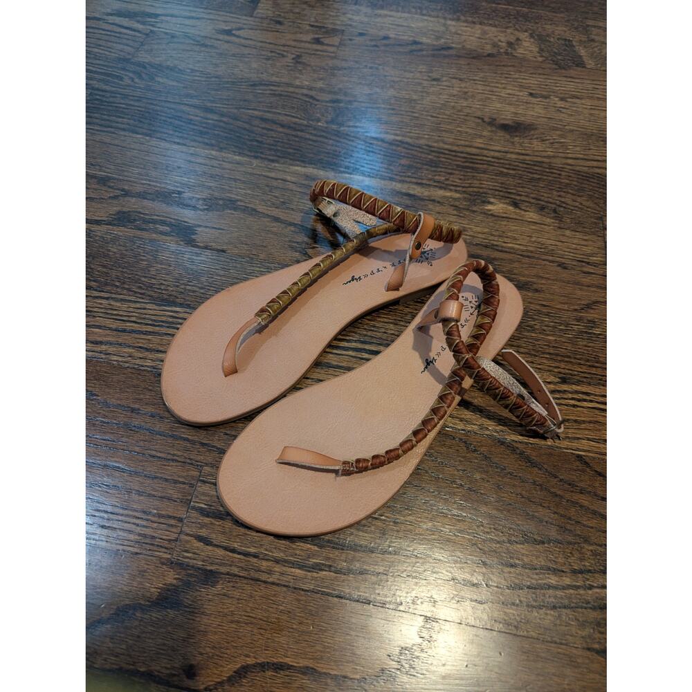 Free People Vegan Ankle Strap Sandals